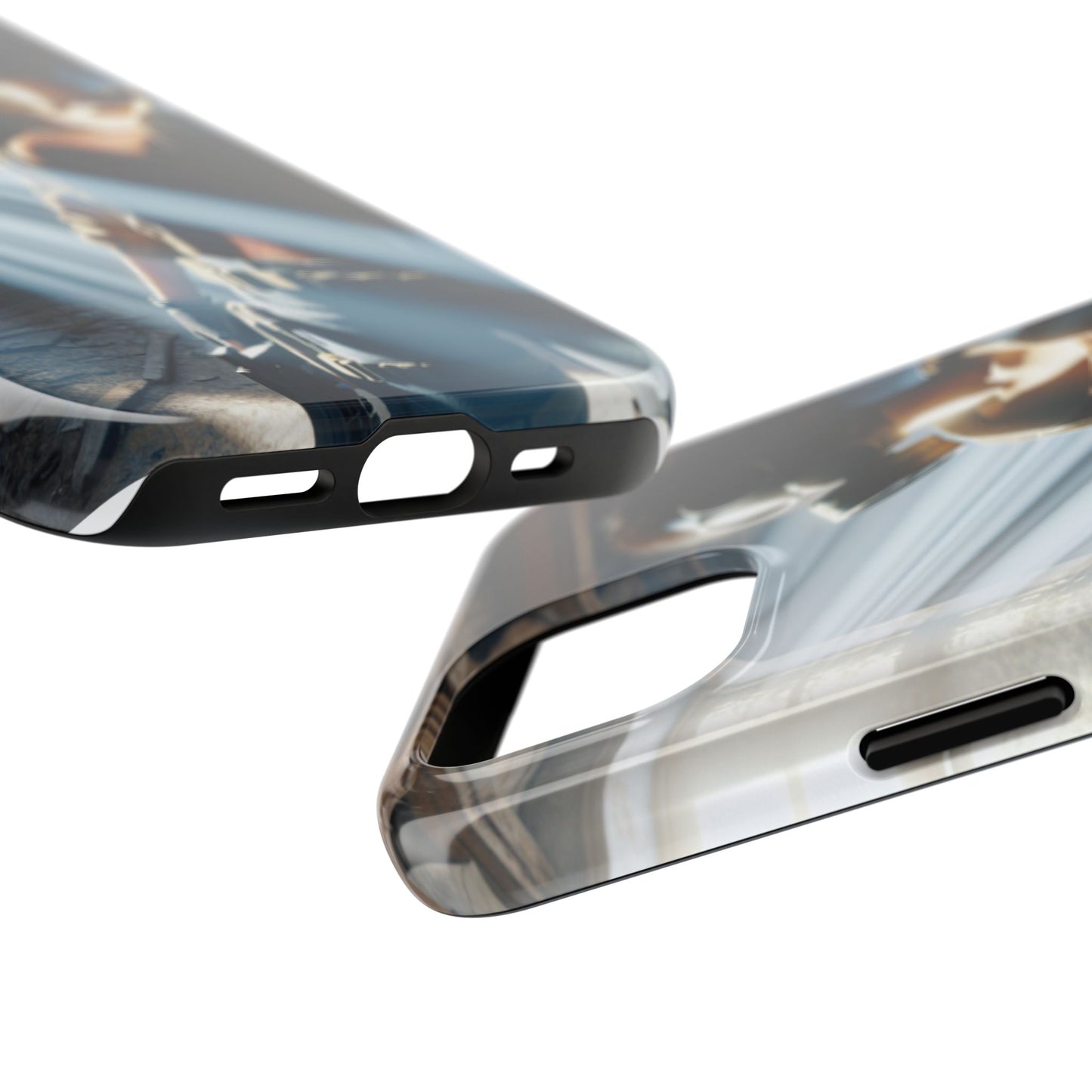 Tough Phone Cases for Gamers, Stunning Artistic Design, Protective Cover for iPhone, Gift for Birthday, Unique Phone Accessory