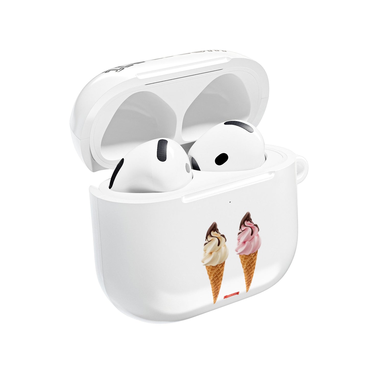 Cute Ice Cream AirPod Case - Fun Gift for Ice Cream Lovers, Cute Accessory, Summer Vibes, Unique Tech Pouch