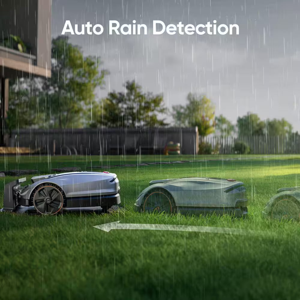 X5 Wireless Robot Lawn Mower 0. 5Acre/ 21500Sq. Ft, with Smart APP Control, Vision AI System and RTK
