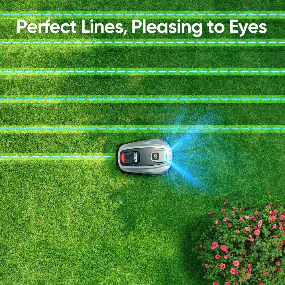 X5 Wireless Robot Lawn Mower 0. 5Acre/ 21500Sq. Ft, with Smart APP Control, Vision AI System and RTK