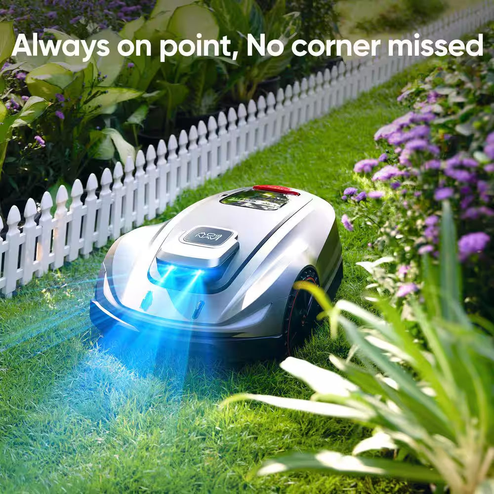 X5 Wireless Robot Lawn Mower 0. 5Acre/ 21500Sq. Ft, with Smart APP Control, Vision AI System and RTK