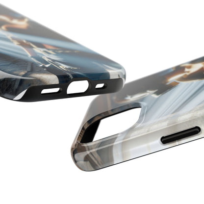 Tough Phone Cases for Gamers, Stunning Artistic Design, Protective Cover for iPhone, Gift for Birthday, Unique Phone Accessory